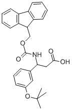 3-((((9H-Fluoren-9-yl)methoxy)carbonyl)amino)-3-(3-(tert-butoxy)phenyl)propanoicacid