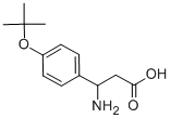 3-AMINO-3-(4-TERT-BUTOXY-PHENYL)-PROPIONIC ACID 结构式