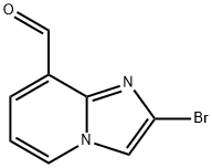 2-溴咪唑并[1,2-A]吡啶-8-甲醛 结构式