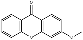 3-甲氧基-9H-氧杂蒽-9-酮 结构式