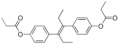 diethylstilbestrol dipropionate 结构式