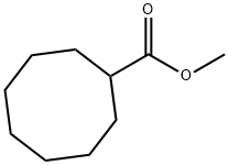 环辛烷羧酸甲酯 结构式