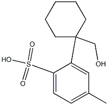 英文名称:CYCLOHEXYLMETHYL 4-METHYLBENZENESULFONATE 结构式