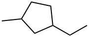 1-ETHYL-3-METHYLCYCLOPENTANE 结构式