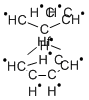 二甲基二(环戊二烯)铪(IV) 结构式