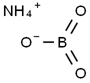 Perboric acid, ammonium salt 结构式