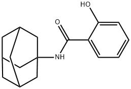 N-1-金刚烷基-2-羟基苯甲酰胺 结构式