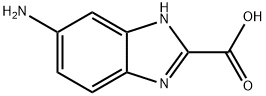 5-氨基-1H-苯并咪唑E-2-甲酸 盐酸盐 结构式
