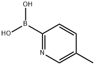 5-甲基吡啶-2-硼酸 结构式