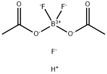 三氟化硼乙酸络合物 结构式