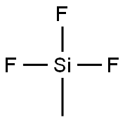 METHYLTRIFLUOROSILANE 结构式