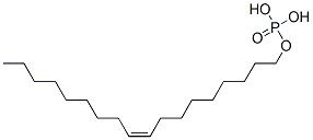 9-十八烯-1-醇磷酸酯 结构式