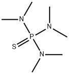 N-bis(dimethylamino)phosphinothioyl-N-methyl-methanamine 结构式