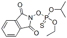 Thiophosphoric acid O-ethyl O-isopropyl O-(1,3-dihydro-1,3-dioxo-2H-isoindol-2-yl) ester 结构式