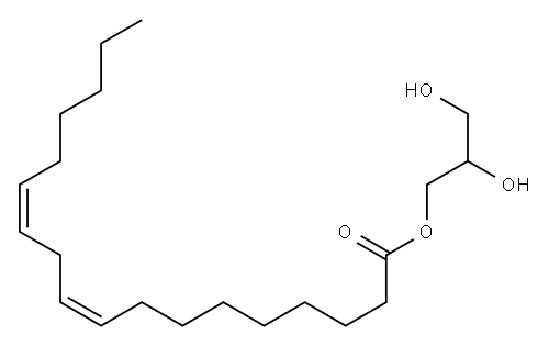 甘油亚油酸酯 结构式