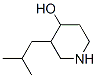 4-Piperidinol, 3-(2-methylpropyl)- (9CI) 结构式