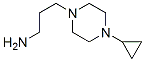 1-Piperazinepropanamine,4-cyclopropyl-(9CI) 结构式