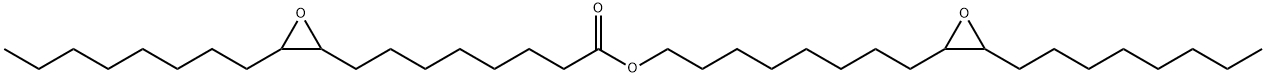 9,10-Epoxyoctadecanoic acid 9,10-epoxyoctadecan-1-yl ester 结构式