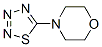 5-morpholino-1,2,3,4-thiatriazole  结构式