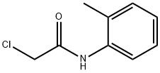 乙酰胺,2-氯-N-(2-甲基苯基)- 结构式
