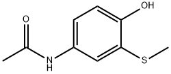 S-Methyl-3-thioacetaminophen 结构式