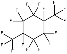 1,1,2,2,3,4,4,5,5,6-十氟代-3,6-双(三氟代甲基)环己烷 结构式