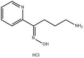 4-AMINO-1-PYRIDIN-2-YLBUTAN-1-ONE OXIME MONOHYDROCHLORIDE 结构式