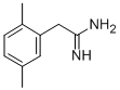 2-(2,5-DIMETHYL-PHENYL)-ACETAMIDINE 结构式