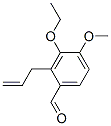 Benzaldehyde, 3-ethoxy-4-methoxy-2-(2-propenyl)- (9CI) 结构式