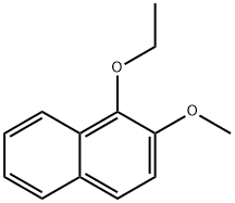 Naphthalene, 1-ethoxy-2-methoxy- (9CI) 结构式