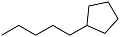 戊基环戊烷 结构式