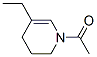 Pyridine, 1-acetyl-5-ethyl-1,2,3,4-tetrahydro- (9CI) 结构式