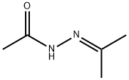 Acetic acid isopropylidene-hydrazide 结构式