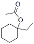1-ethylcyclohexyl acetate 结构式