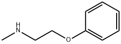 N-甲基-2-苯氧基乙基胺 结构式