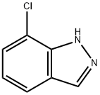 7-氯吲唑 结构式