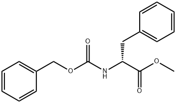((苄氧基)羰基)-D-苯丙氨酸甲酯 结构式
