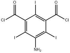 5-氨基-2,4,6-三碘异酞酰氯 结构式