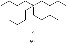 四丁基氯化铵(水合物) 结构式