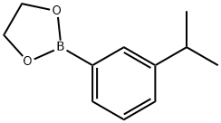 3-异丙基苯硼酸乙二环酯 结构式