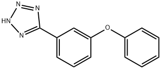 5-(3-苯氧基苯基)-1H-四唑 结构式