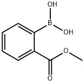 2-(甲氧基羰基)苯硼酸 结构式