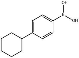 4-环己基苯硼酸 结构式