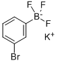 3-溴苯基三氟硼酸钾 结构式