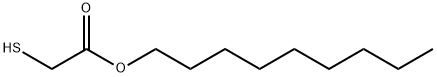 NONYL MERCAPTOACETATE 结构式