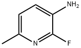 2-氟-3-氨基-6-甲基吡啶 结构式