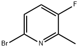 2-溴-5-氟-6-甲基吡啶 结构式