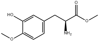 L-Tyrosine, 3-hydroxy-O-Methyl-, Methyl ester 结构式