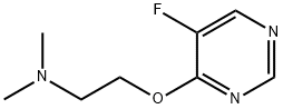 Ethanamine, 2-[(5-fluoro-4-pyrimidinyl)oxy]-N,N-dimethyl- (9CI) 结构式