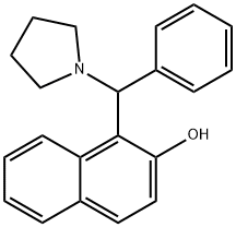 1-(MORPHOLIN-4-YL-PHENYL-METHYL)-NAPHTHALEN-2-OL 结构式